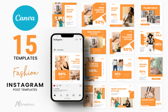 Download 15 New Fashion Instagram Post Templates - Fashion instagram post Collection