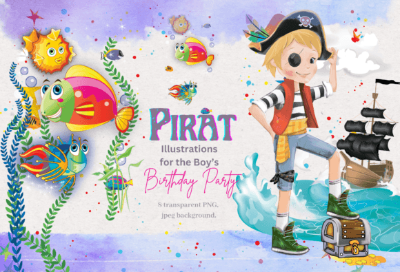 Download Pirat's Birthday Party - Birthday Collection