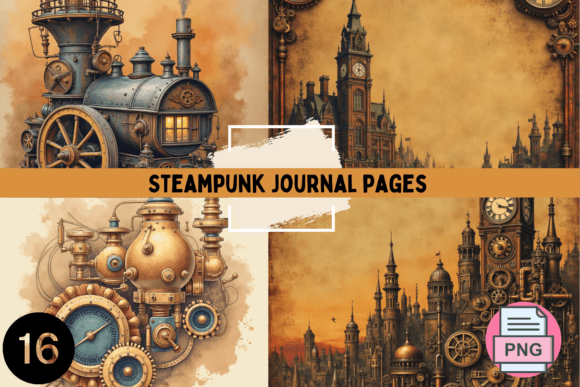 Download Steampunk Journal Pages - Steampunk journal pages Collection