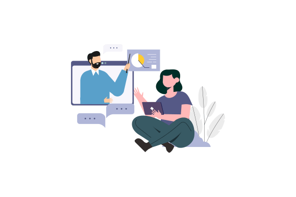 Download Webinar. Online Training Concept - Webinar Collection