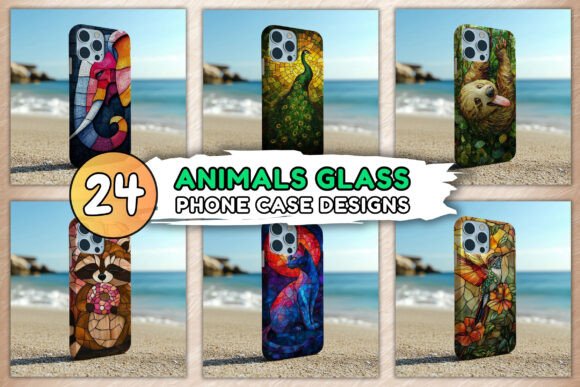 Download Stained Glass Case Design Tough Case - Premium Bundle