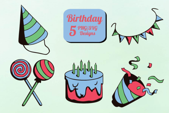 Download Birthday Party Celebration Kit - Birthday Collection
