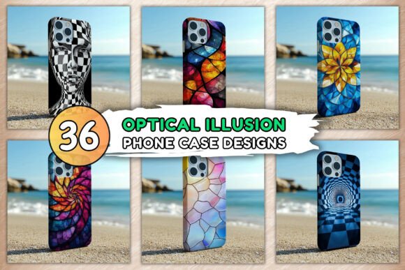 Download Optical Illusion Phone Case Design - Premium Resources