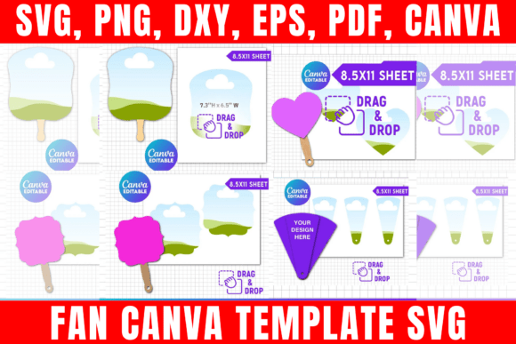 Download Fan Template Svg, Wedding Program Fan - Fan template Collection