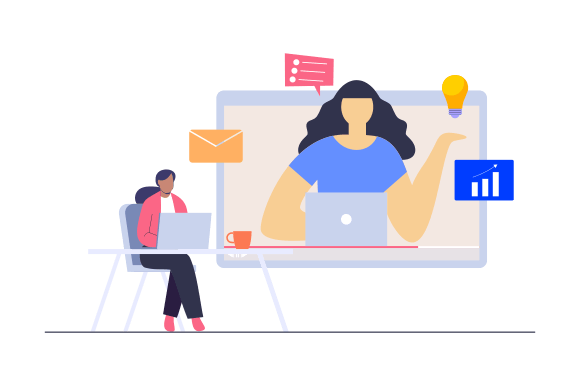 Download Webinar. Online Training Concept - Webinar Collection