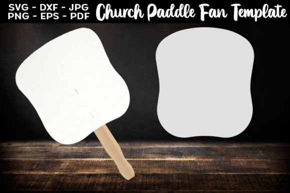 Download Church Paddle Fan Template Sublimation - Fan template Collection