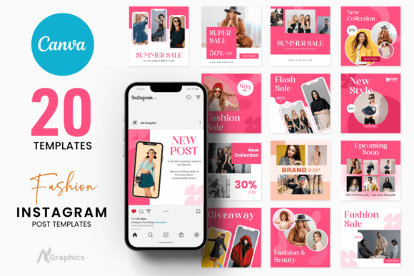 Download 20 Fashion Instagram Post Templates - Fashion instagram post Collection