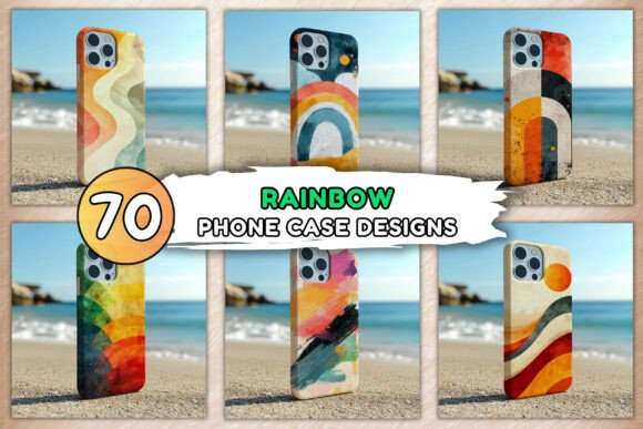 Download Rainbow Case Design Boho Tough Case - Premium Resources