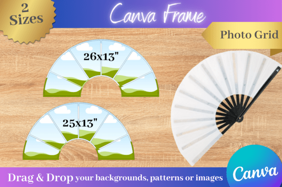 Download Photo Grid Canva Clack Fan Template - Fan template Collection